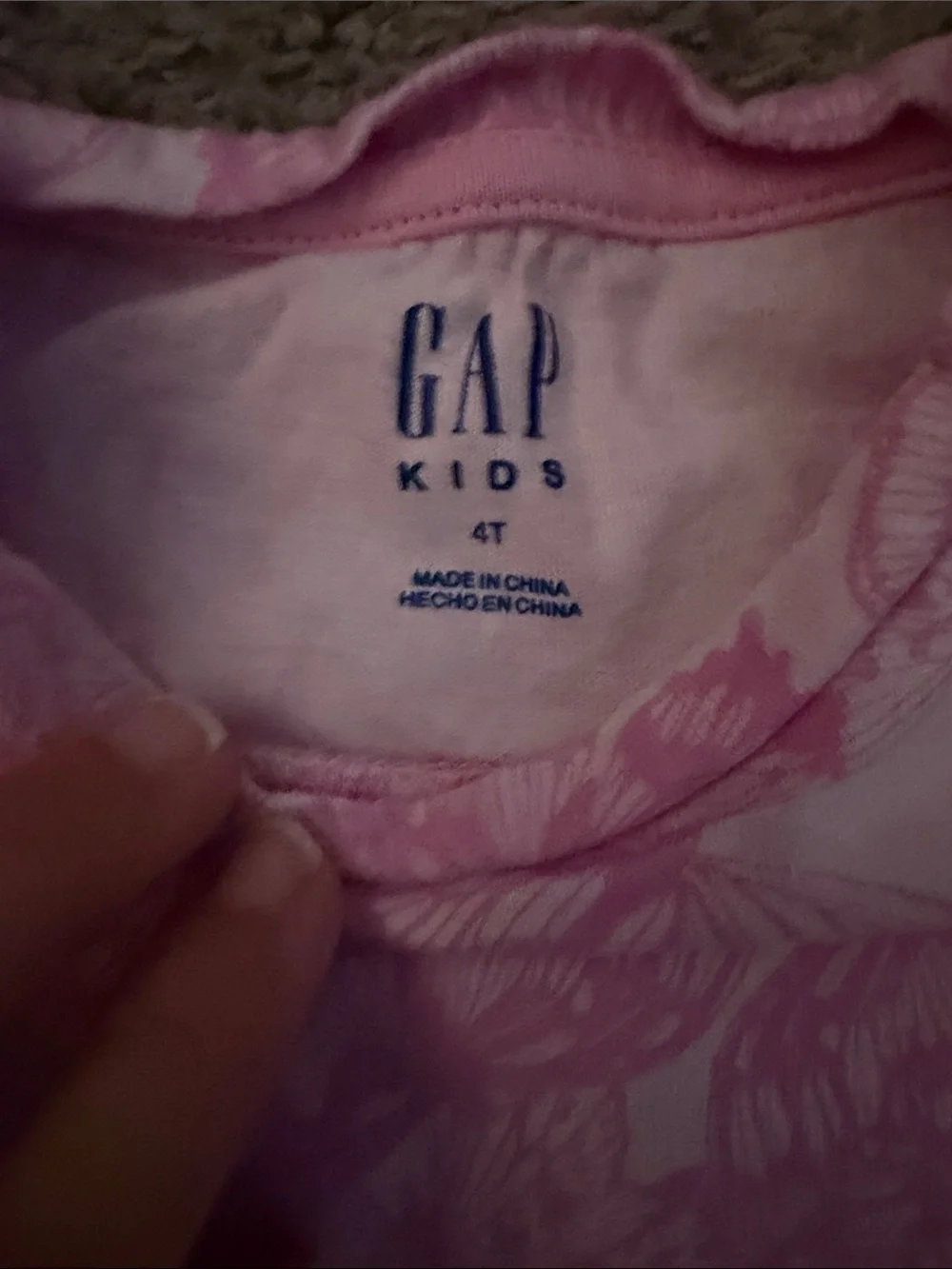 GAP Pink Butterfly Tiered Dress and denim bubble shorts bundle